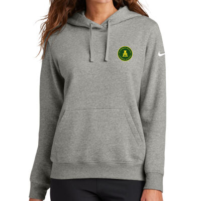 StAndrew - Ladies Club Fleece Sleeve Swoosh Pullover Hoodie Thumbnail